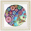 Diamond Painting-DIY Crystal Rhinestone Colorful Butterfly