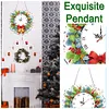 DIY Christmas Acrylic Diamond Painting Clock Pendant Hanging Kit
