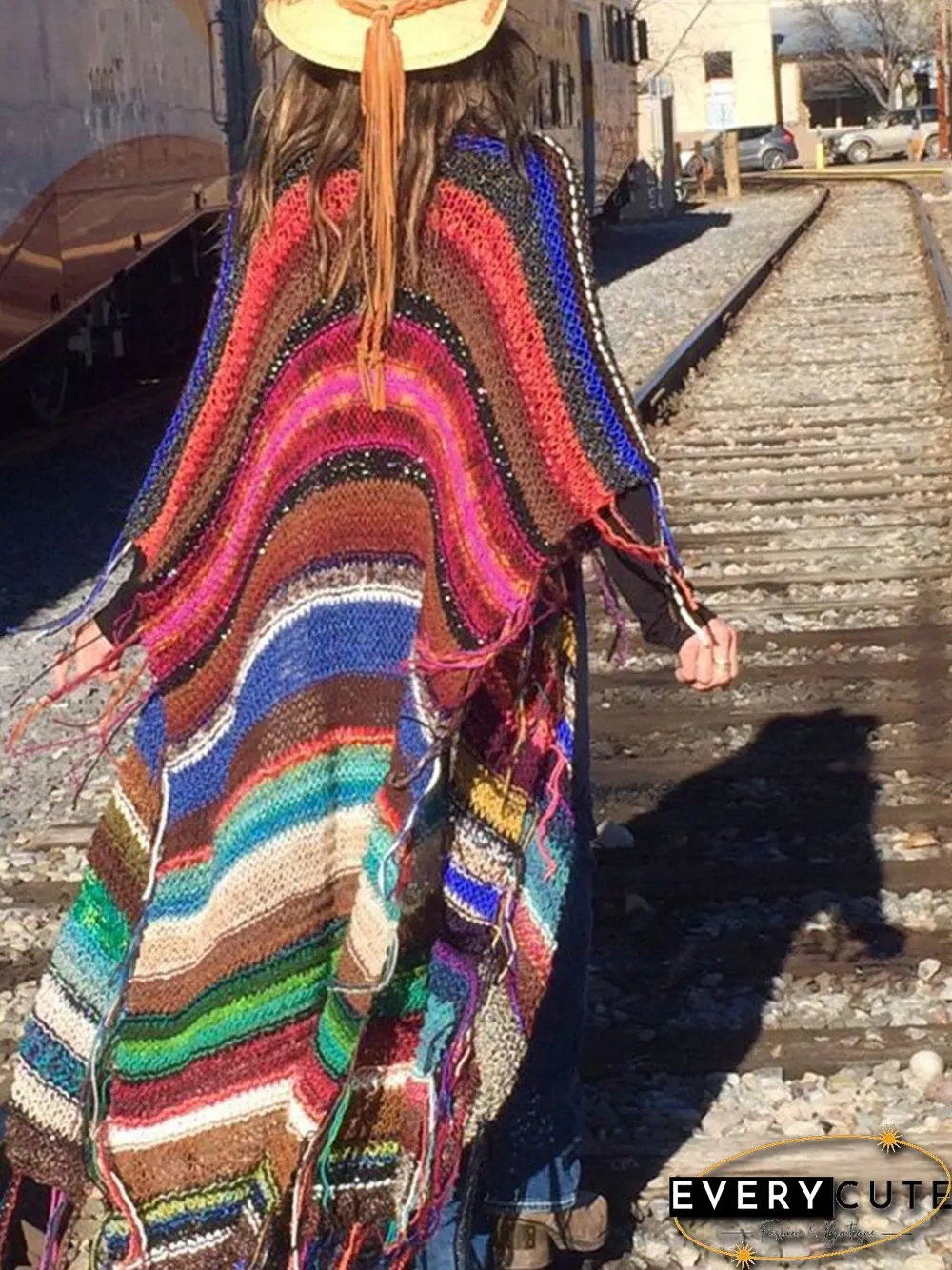 Tribal Stripes Casual Outerwear