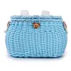 Bike Front Basket Backpack with Lid Cycling Handlebar Basket Bicycle Accessories