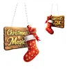 Double Sided Effect Acrylic Christmas Diamond Art Painting Hanging Ornament Kit