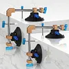 [US Local Warehouse] 2 Pack 90 Degree Stone Seam Joiner with Suction Cup for Marble Slab Installation