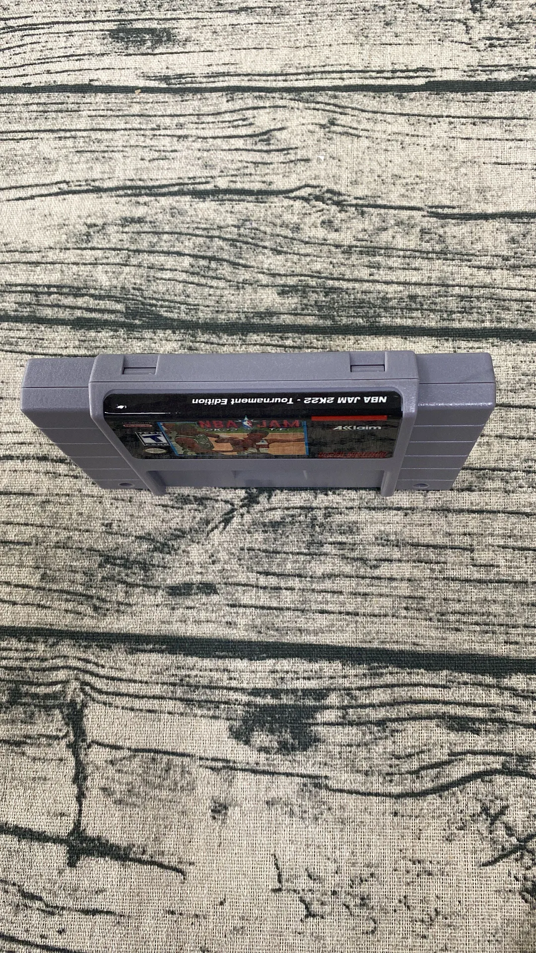 NBA Jam 2K22: Tournament Edition For Super Nintendo SNES - 16 Bit Game Cartridge