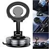 Magnetic Car Phone Holder Vacuum Suction Cup Car Phone Mount for iPhone 16/15/14