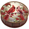 Diamond Painting Snack Box Kit Art Decor Round Snack Box Handmade Art Decoration