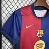 2024/2025 Kids Size Barcelona Home Football Shirt 1:1 Thai Quality(Big Sponsor)