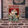 Cat - Vintage Metal Signs - 20*30cm/30*40cm