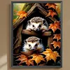 Woodland Hedgehog-Full Square Diamond Painting