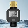 Digital Water Flow Meter IPX5 Waterproof Water Consumption Test Meter for Garden