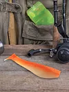 Soft Fishing Lures with Sound Bead Luminous Fishing Bait for Hooking Up Big Pike