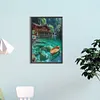 Diamond Painting-DIY Full Round Drill Beach House(40*60CM)