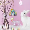 (US Local)PET Double Sided Special Shaped Easter Alphabet DIY Diamond Painting Keychain