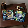 3PCS Butterfly Coloring Book Set Mindfulness Art Books for Adults 
