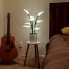 500LED Programmable Indoor Plant Magic Glow Potted Plants Colorful Glowing Artificial Plant Bonsai, Magic Indoor Plant LED Night Light for Home Indoor Plant Decoration (Without Pot)