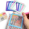 2pcs/set Diamond Painting Alignment Tool Drill Placement Auxiliary Ruler, Diamond Arrangement Aid Tool