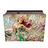 Mandala Butterfly Diamond Painting Money Saving Box Wooden Coin Bank Desktop Diamond Art Kits