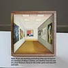 3D Naked Eye Vision Night Light Wall Lamp Living Room Home Creative Light Luxury Wooden Punch-Free Wall Hanging Advanced Atmosphere Lamp