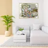Old Couple-14CT Counted Cross Stitch Kit(44*36cm)