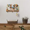  DIY Crafts Wooden Cute Dogs Diamond Painting Art Craft Wall Hooks Kit