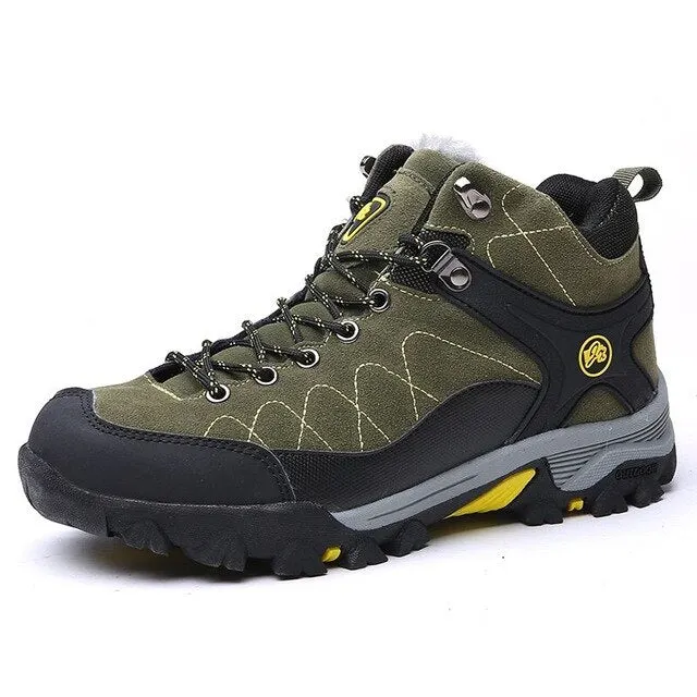 New Men Boots Winter With Fur 2020 Warm Snow Boots Men Winter Boots Work Shoes Men Footwear Fashion Rubber Ankle Shoes 39-45