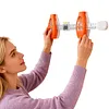 Level Hang Magnetic Ruler Lightweight Frame Positioning Tool with Built in Levels for Precise Photo and Mirror Installation