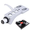 Turntable Headshell with 4 Lead Wires Cartridge Headshell Stylus Holder for LP Vinyl Record Player Turntable Phonograph