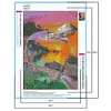 Landscape in Apple - Full Round Diamond Painting  30*40cm/40*50cm