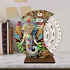 Wooden Special Shaped DIY Diamond Painting Moon Perpetual Calendar Decor Kits