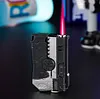 Mecha Fingertip Gyroscope Lighter Two-In-One Folding Rotating Decompression Inflatable New Deformation