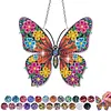 Diamond Painting Acrylic Single-Sided Drill Butterfly Pendant Window Hanging Ornament