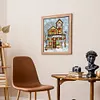 (4pcs) Christmas Cabin - 14CT Stamped Cross Stitch 15*17cm/5.91*6.69in(Bundle Sale)
