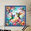 Flowers Hummingbird-11CT Stamped Cross Stitch 40*40cm
