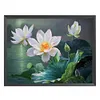 Lotus-11CT Stamped Cross Stitch Kit(40x50cm)
