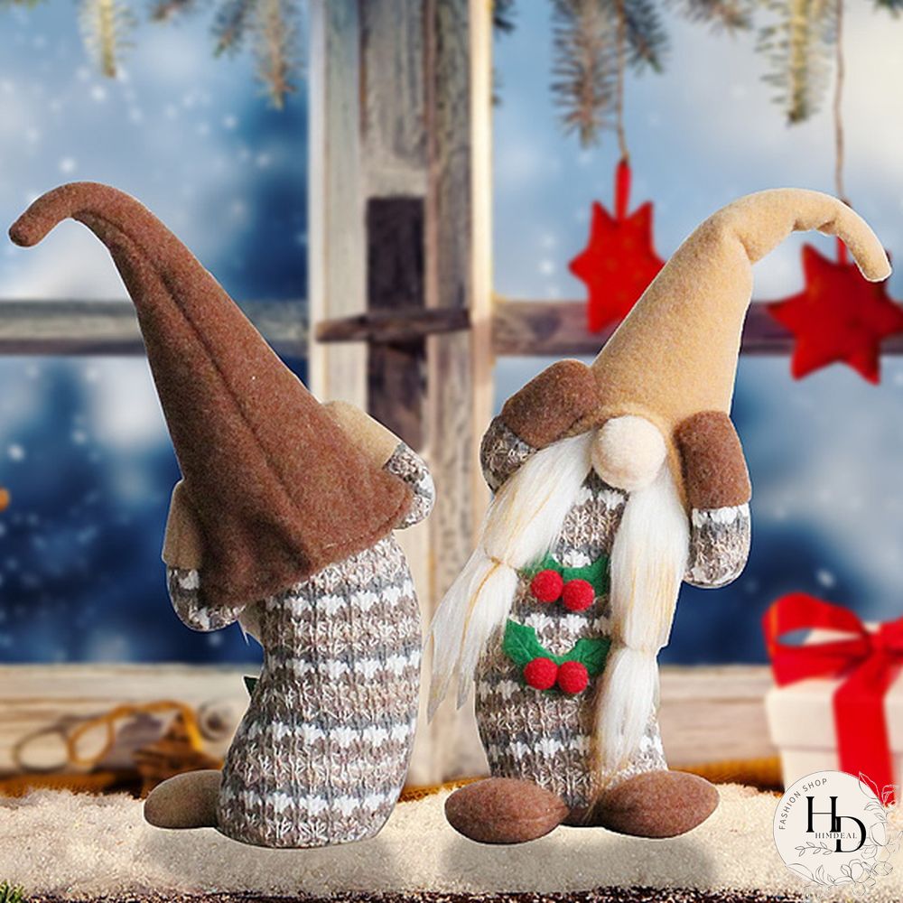 34Styles Swedish Tomte Dwarf Faceless Plush Doll Rudolph Gnomes Dwarf Santa Claus Elf Doll Ornaments