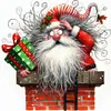 Santa Claus-14CT Counted Cross Stitch 40*40cm/15.75*15.75in