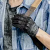 Retro Motorcycle Gloves Motorcycle Autumn and Winter Men and Women Sheepskin anti-fall Windproof Knight MR MOTOR