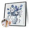 (US Local)Paint By Numbers Kit On Canvas DIY Oil Art Vase Picture Home Decor40x40cm