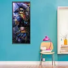 >SALE<5D Diamond Painting Kit Donkey Head Warrior Full Round Drill DIY Wall Art