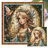 【Limited Stock Sale】Butterfly Fairy-14CT Stamped Cross Stitch 50*50cm/19.69*19.69in