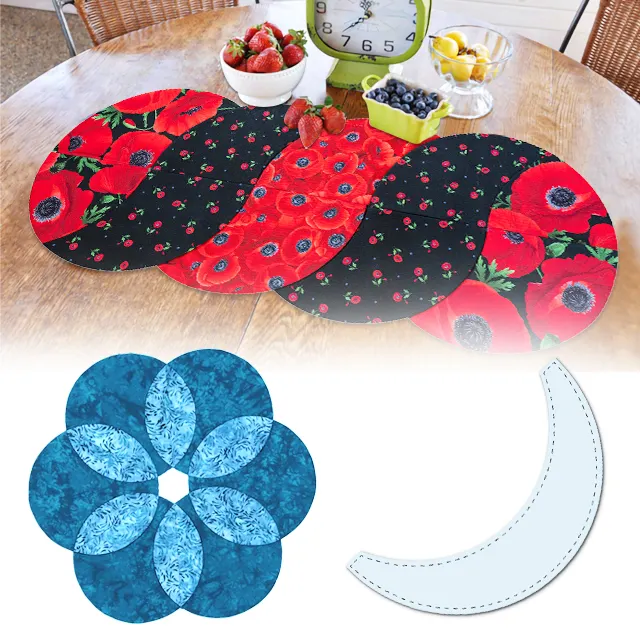 Tablecloth Braided Twist Template
