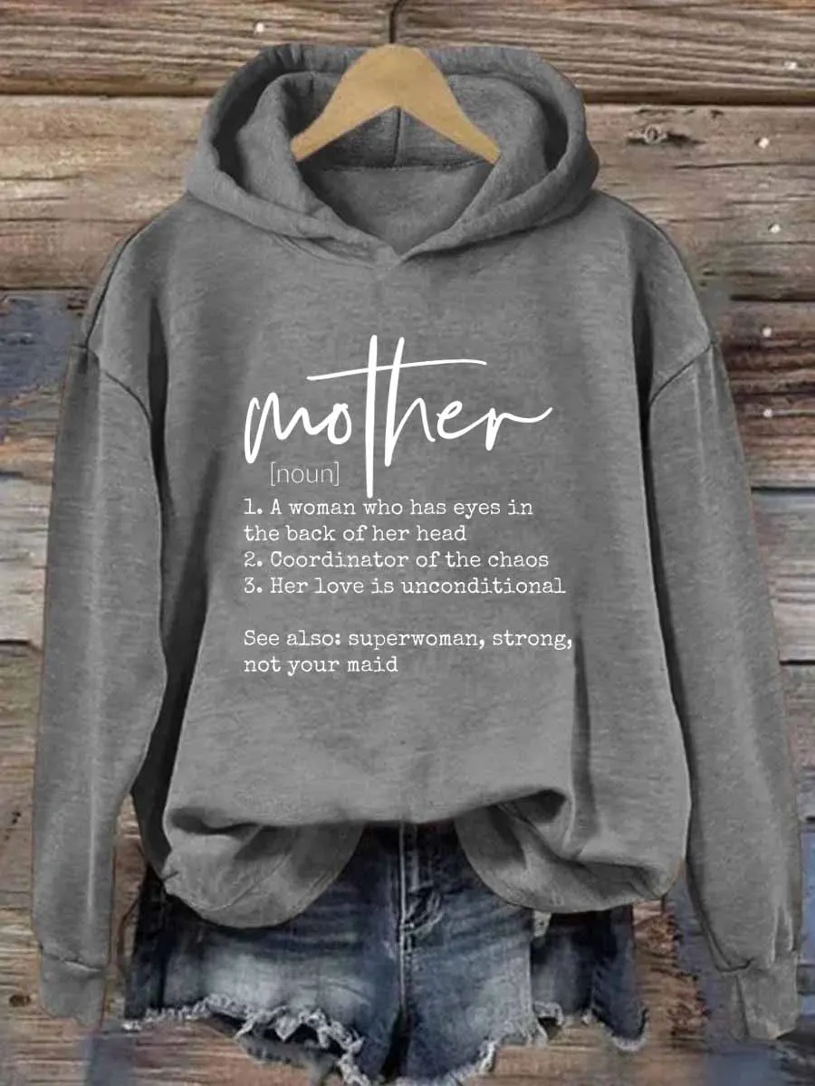 Mother Definition Hoodie