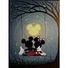 Mickey Minnie - 11CT Stamped Cross Stitch - 40*55cm - Disney