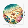 (US Local)Diamond Painting Greeting Cards Diamond Art Cards for Adults (12pcs Beach Waves)