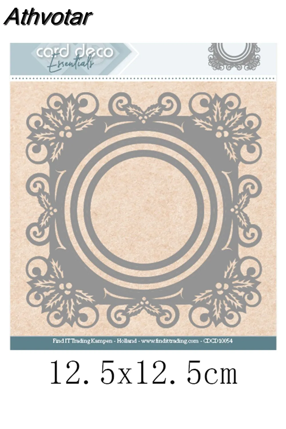 Athvotar Craft metal cutting dies cut die mold Lace Square Frame Series Scrapbook paper craft knife mould blade punch stencils dies