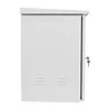 [US Local Warehouse] Electrical Junction Box IP55 Waterproof Metal Electrical Enclosure 24x24x28in with Fan-Vent Design Enclosure Steel Box for Electronics Services and Battery Accessories