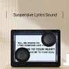 Floating Lyrics Bluetooth Speaker