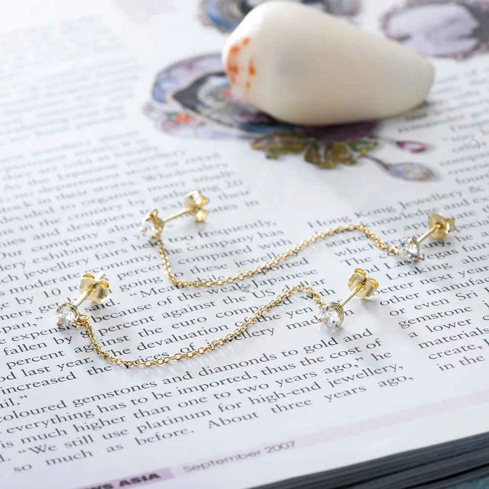 Drop Style S925 Silver Women Earring