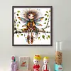 Fairy-11CT Stamped Cross Stitch 45*45cm/17.72*17.72in