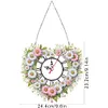 DIY Daisy 5D Hanging Clock Art Craft for Living Room Decoration