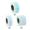 (Square/Round)3000 Pieces Blank Labels Self Adhesive Writable Stickers Supplies